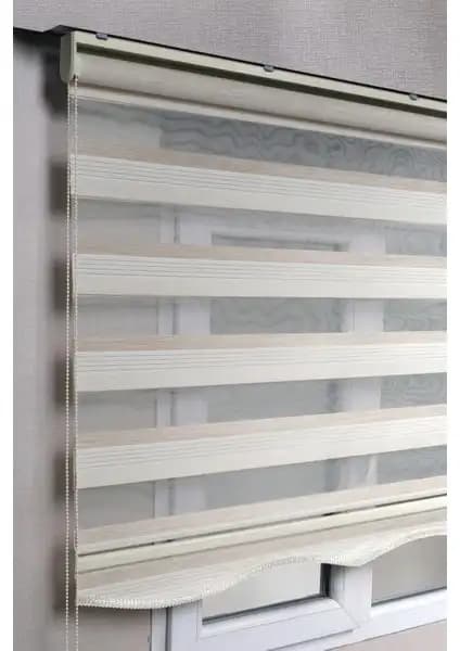Perde Karşılaştırması: Krem-Beyaz ve Siyah Düz Zebra Stor Perdelerin Özellikleri 1