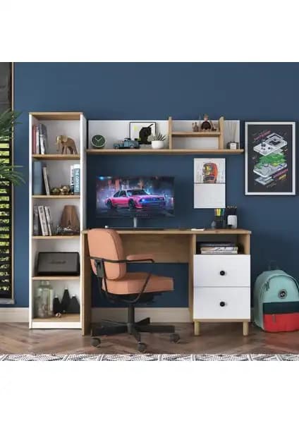 Rani HA115 ve Roomart Roma Raflı Çalışma Masası Karşılaştırması 1