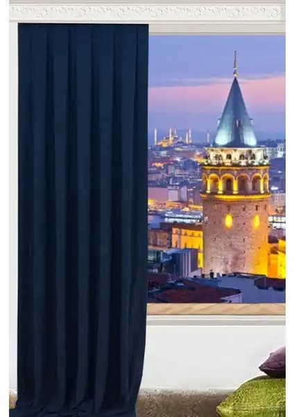 Taç Düz Dikiş Petek Dokulu ve Soft Kumaş Ekstraforlu Fon Perde Karşılaştırması 1