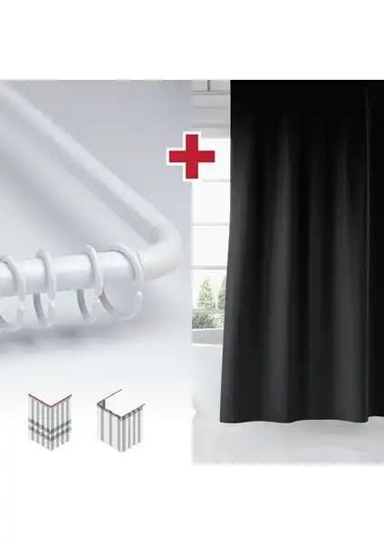Tropik Home Banyo Perdeleri Karşılaştırması: Polyester ve Siyah Seçeneklerin Özellikleri 2