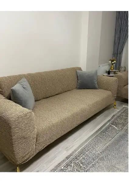 Tuchmall Jakarlı Koltuk Örtüsü ve Kaliteli Kumaştan Çekyat-Kanepe Kılıfı Karşılaştırması 2