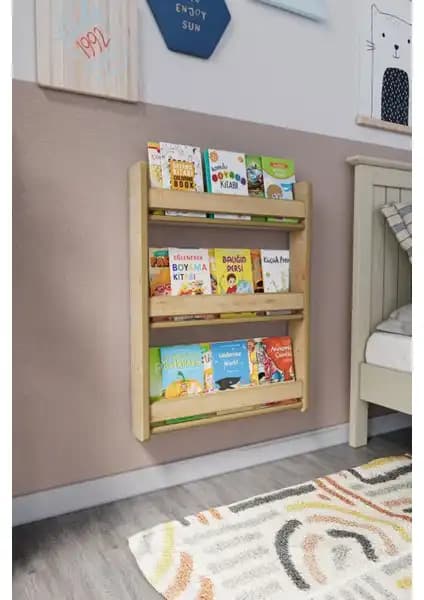 Zeo Wood Design Montessori Çocuk Kitaplıkları Karşılaştırması 3 ve 4 Raflı Modellerin Özellikleri 1