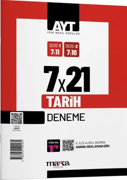 2025 AYT Tarih Deneme Seti Video Çözümlü Öğrencilere Sınav Hazırlığında Rehberlik Sağlar