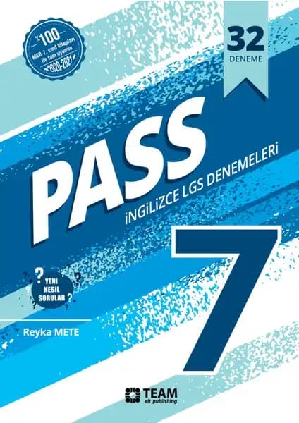 7. Sınıf İngilizce Pass 32 Deneme: Güncel ve Kapsamlı Sınav Hazırlık Seti