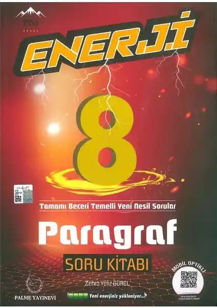 8. Sınıf Enerji Konulu Paragraf Soru Kitabı: Öğrencilerin Okuma ve Anlama Becerilerini Geliştirir