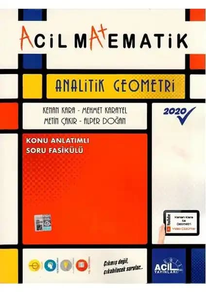 Acil Yayınları Matematik Analitik Geometri Kitabı Üzerine Kapsamlı Bir Değerlendirme ve Özellikler