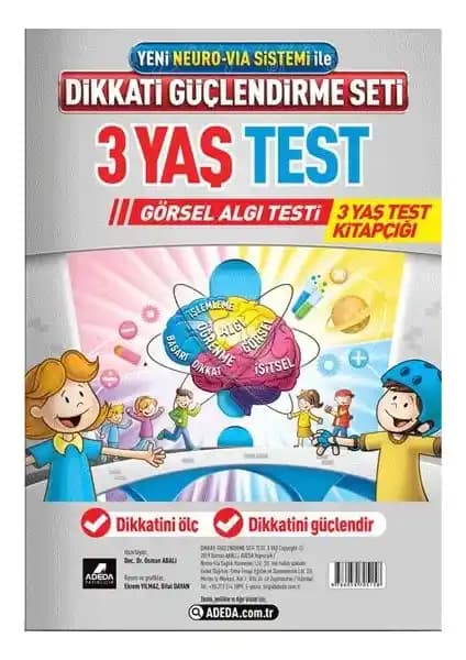 Adeda DGS 3 Yaş Görsel Algı Testi: Çocukların Gelişimini Destekleyen Eğitim Aracı