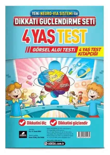 Adeda DGS 4 Yaş Görsel Algı Testi: Çocukların Bilişsel ve Dikkat Gelişimini Destekleyen Araç