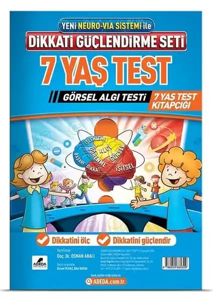 Adeda DGS 7 Yaş Görsel Algı Testi Çocukların Gelişimini Destekleyen Eğitim Aracı