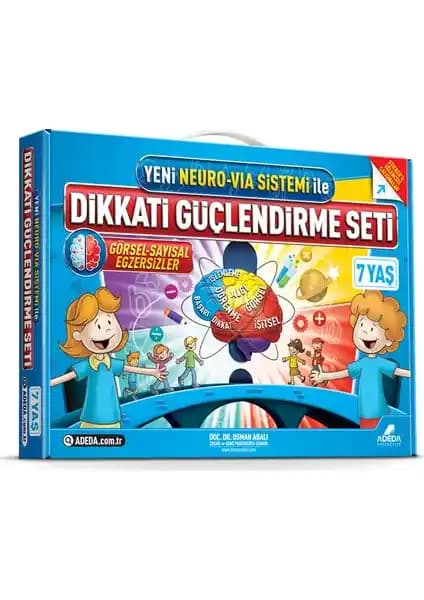 Adeda Yayıncılık Dikkati Güçlendirme Seti 1. Sınıf Çocuklar İçin Eğitim ve Gelişim Aracı