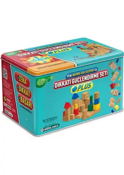 Adeda Yayıncılık Dikkati Güçlendirme Seti Plus: Çocukların Zihinsel Gelişimini Destekleyen Eğitici Ürün