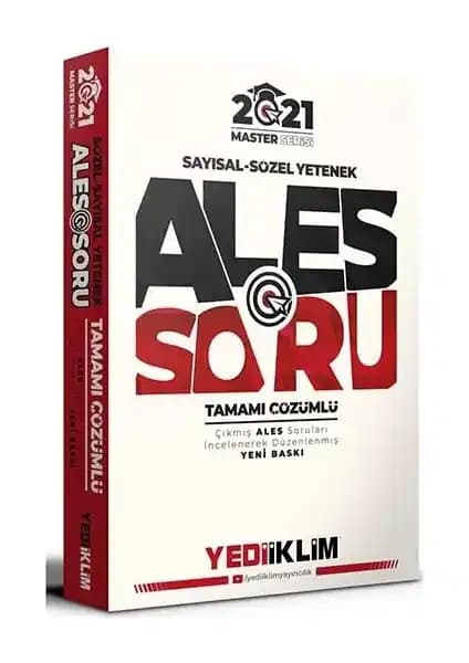 ALES 2021 Sayısal ve Sözel Yetenek Tamamı Çözümlü Soru Bankası Detaylı İnceleme
