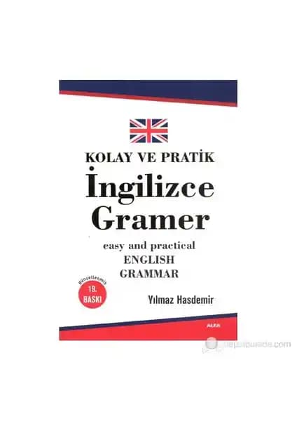 Alfa Yayınları Kolay ve Pratik İngilizce Gramer Kitabı ile Temel İngilizce Bilgilerinizi Güçlendirin