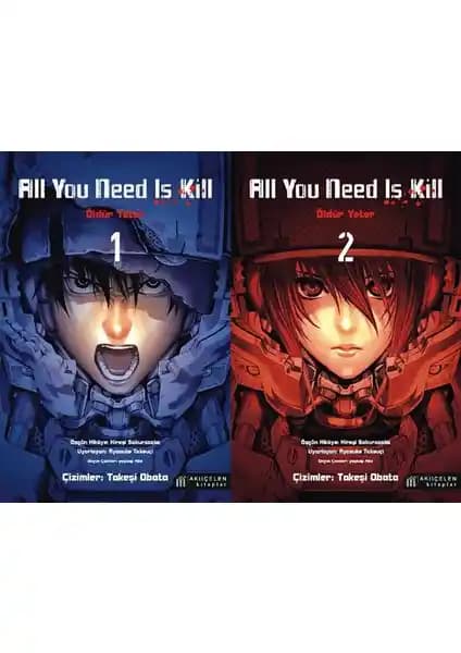 All You Need Is Kill Manga Seti: Bilim Kurgu ve Savaş Temalı Türkçe Eser