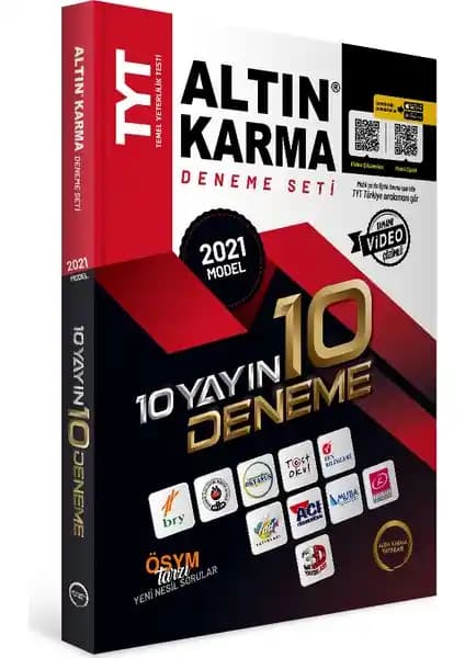 Altın Karma Yayınları 2021 TYT Deneme Seti İncelemesi ve Kullanıcı Değerlendirmeleri