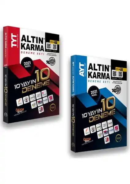 Altın Karma Yayınları 2021 TYT ve AYT Deneme Setleri ile Sınava Etkili Hazırlık