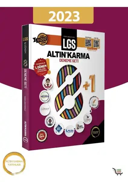 Altınkarma 2023 LGS 1. Dönem Çıkmış Soru Video Çözümlü Deneme Seti Sınava Hazırlık İçin Uygun