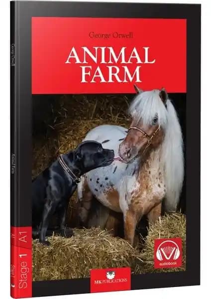 Animal Farm Stage 1 İngilizce Hikaye Kitabı Öğrenme ve Eğlence İçin Uygun Bir Eğitim Aracı