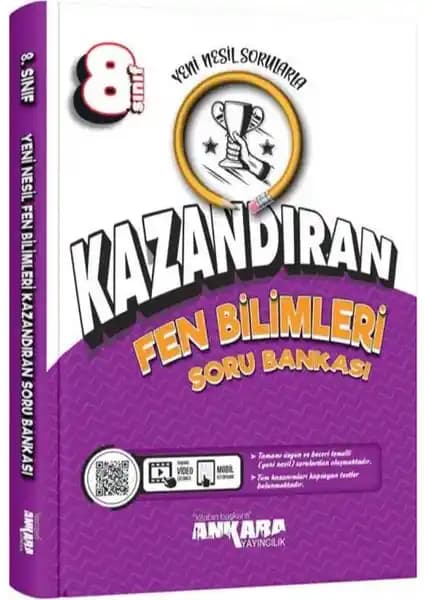 Ankara Yayıncılık 8. Sınıf Fen Bilimleri Soru Bankası Güncel İçerik ve Güvenilirlik Sağlar