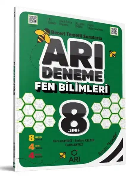 Arı Yayıncılık 8. Sınıf Fen Bilimleri Deneme Kitabı İncelemesi ve Özellikleri