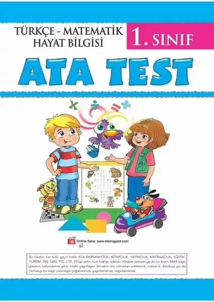 Ata Yayıncılık 1. Sınıf Yaprak Testleri ile Temel Kazanımları Güçlendirin