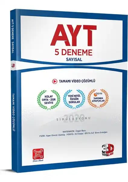 AYT 5'li Sayısal Deneme Tamamı Video Çözümlü - 12. Sınıf Öğrencileri İçin Kapsamlı Rehber