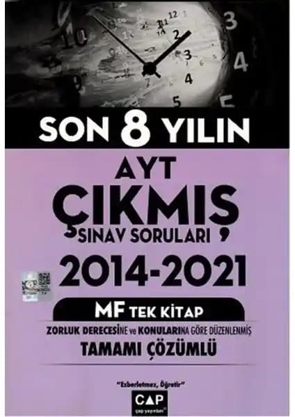 AYT MF Son 9 Yılın Çıkmış Soruları ve Soru Çözüm Kaynağı