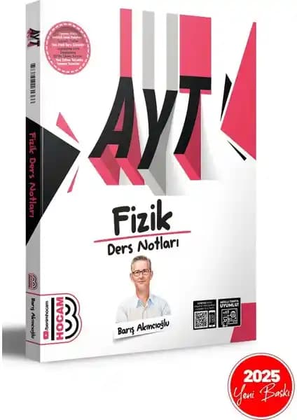 Benim Hocam Yayınları 2025 AYT Fizik Ders Notları Sınava Hazırlık ve Öğrenme Rehberi