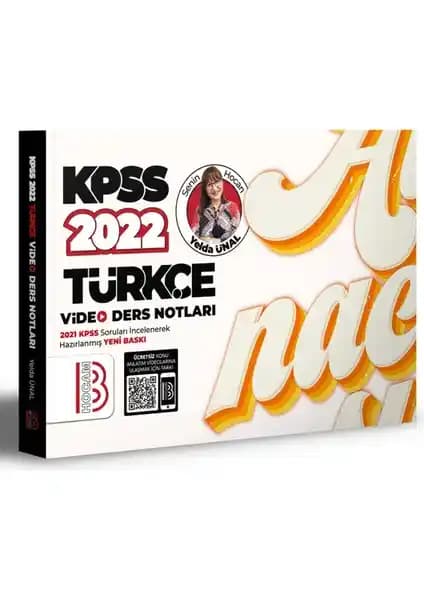 Benim Hocam Yayınları KPSS 2022 Türkçe Video Ders Notları İncelemesi ve Değerlendirmesi