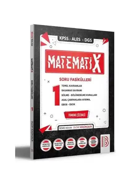 Benim Hocam Yayınları KPSS ALES DGS Matematik Soru Fasikülleri 1 Detaylı İnceleme ve Değerlendirme