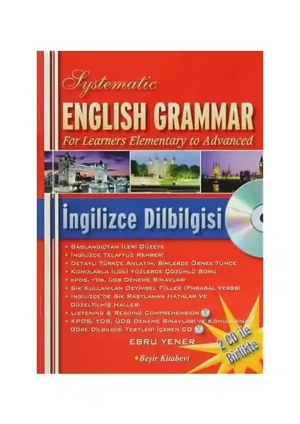 Beşir Kitabevi Sistematik İngilizce Gramer Kitabı: Detaylı ve Türkçe Destekli Dil Öğrenimi Kaynağı