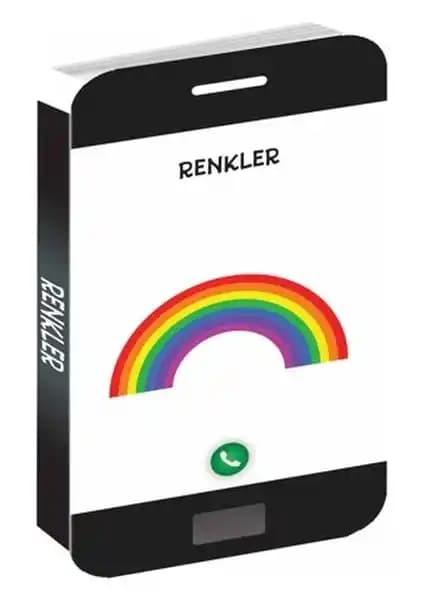 Beta Kids Renkler: 3-5 Yaş Çocuklar İçin Eğitici ve Taşınabilir Renkler Öğrenme Kitabı