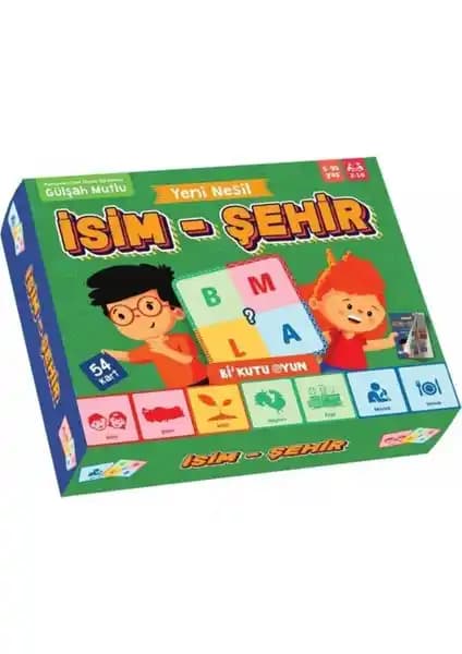 Bi Kutu Oyun Yeni Nesil İsim Şehir Oyunu: Eğlenceli ve Eğitici Kelime Oyunu