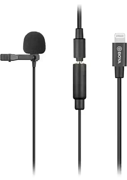 Boya BY-M2 iPhone Yaka Mikrofonu: Profesyonel Ses Kaydı İçin Güvenilir Çözüm