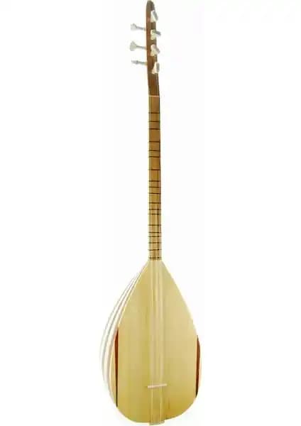 BYMOK Kısa Sap Maun Bağlama: Dayanıklı Malzeme ve Zengin Ses Özellikleri ile Profesyonel Enstrüman