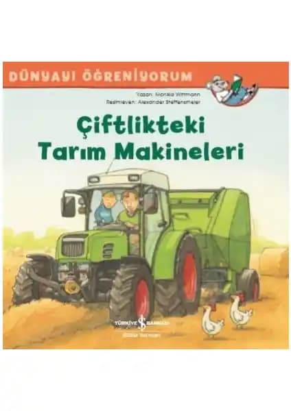 Çiftlikteki Tarım Makineleri Dünyayı Öğreniyorum çocuklar için eğitici ve eğlenceli bir kitap