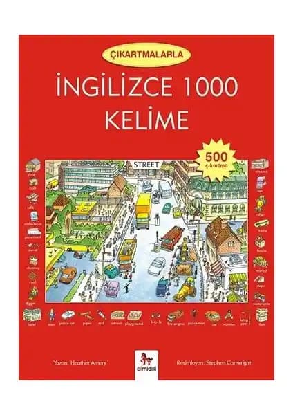 Çıkartmalarla İngilizce 1000 Kelime: Çocuklar İçin Eğlenceli ve Etkili Öğrenme Aracı