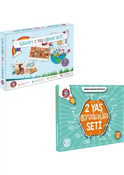 Çocuk Akademi 2 Yaş Dikkat ve Etkinlik Seti ile Erken Gelişim Destekleyici Eğitim Programı