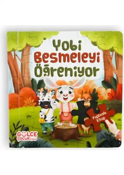 Çocuklar İçin Eğitici Yapbozlu Kitap Besmele Öğrenme ve Dil Gelişimi Destekleri