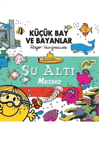 Çocuklar İçin Eğlenceli ve Öğretici Su Altı Macerası Kitabı Doğan Yayınları