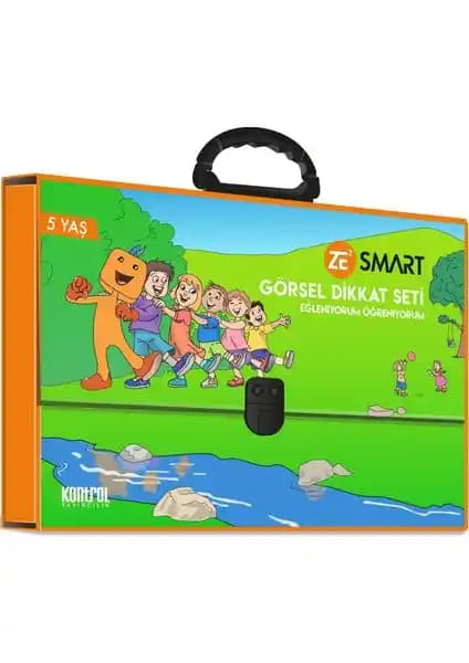 Çocuklar İçin Gelişimi Destekleyen 5 Yaş Zekare Smart Görsel Dikkat Seti İncelemesi