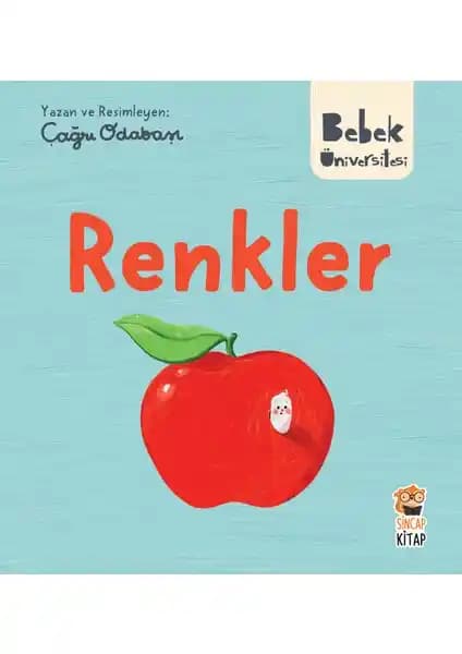 Çocuklar İçin Renkler Kitabı Bebek Üniversitesi Serisi ile Erken Eğitimde Temel Bilgiler