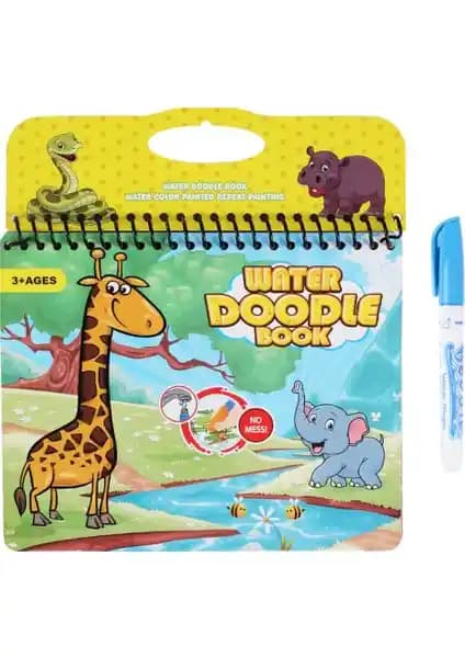 Çocuklar İçin Suyla Boyama Kitabı Orman Diyarı: Eğlenceli ve Öğretici Aktivite Seçeneği