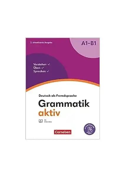 Cornelsen Yayınları Grammatik Aktiv A1-B1: Almanca Dilbilgisi Öğrenme Kaynağı