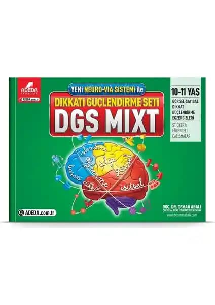 Dikkati Güçlendirme Seti Mixt 10-11 Yaş: Çocukların Zeka ve Dikkat Gelişimini Destekleyen Eğitim Aracı