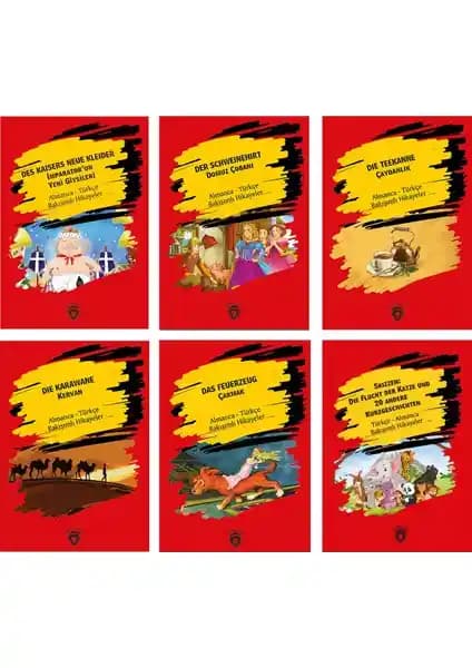 Dorlion Yayınları Almanca-Türkçe Hikaye Seti: Dil Öğrenimini Geliştiren Çok Dilli Eğitim Aracı