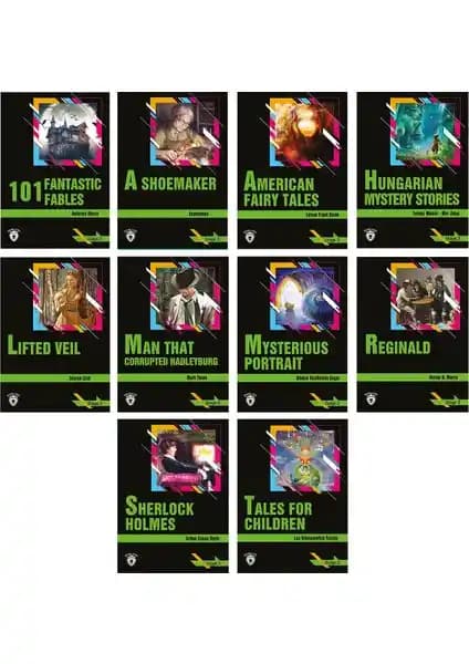 Dorlion Yayınları İngilizce Stage-3 10’lu Set: Gelişmiş Okuma ve Anlama Kaynağı