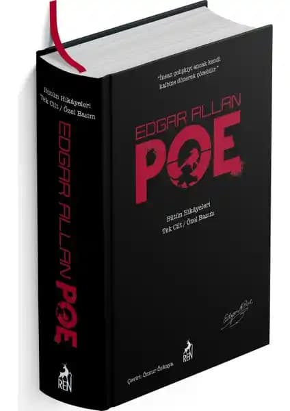 Edgar Allan Poe'nun Tüm Hikayelerini İçeren Ren Kitap Edisyonu: Kaliteli ve Dayanıklı Edebiyat Koleksiyonu