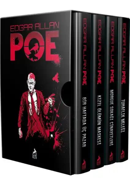 Edgar Allan Poe Seti: Korku ve Gizem Dolu Hikâyelerle Edebiyat Yolculuğu