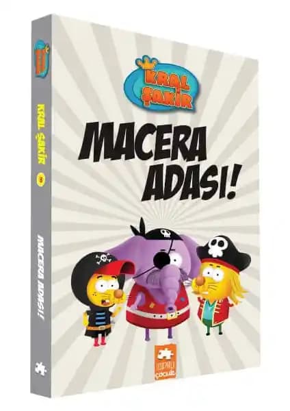 Eksik Parça Çocuk Kral Şakir 8 Macera Adası Ciltli Kitap Özellikleri ve İçeriği